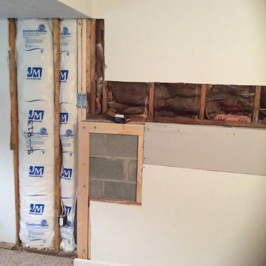 Wall insulation replacement during Odor Removal & Deodorization in Boyes Hot Springs